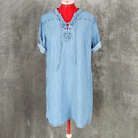 Philosophy Dresses & Skirts - Philosophy Tencel Chambray material women's dress